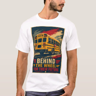 Camiseta Detrás del Volante por su Futuro Conductor de Auto