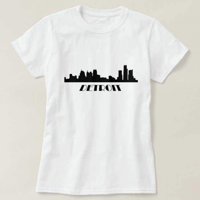 CAMISETA DETROIT (Diseño del anverso)