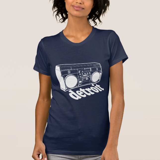 Camiseta Detroit Boombox (Anverso)