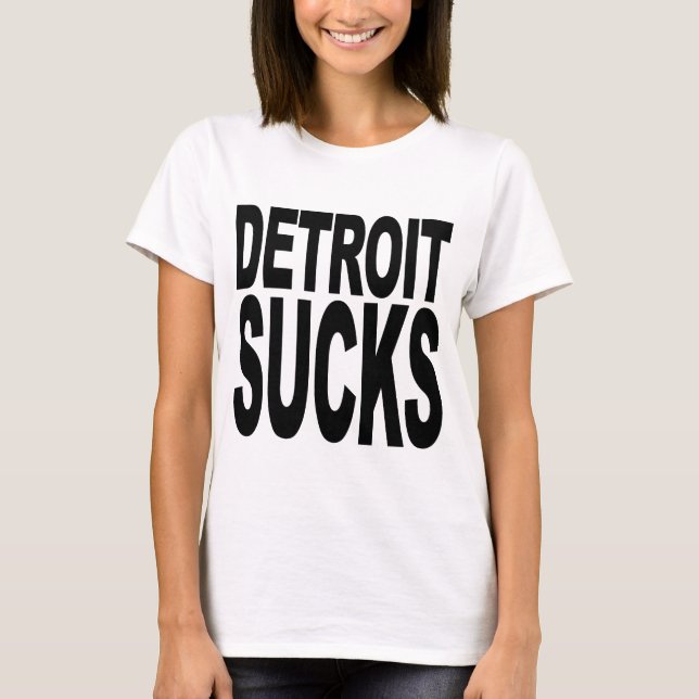 Camiseta Detroit chupa (Anverso)