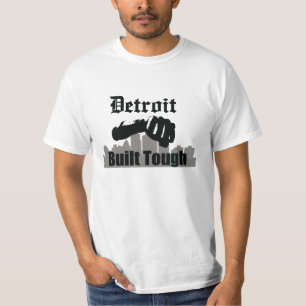 Camiseta Detroit construyó duro