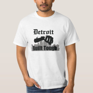 Camiseta Detroit construyó duro