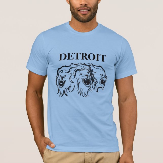 CAMISETA DETROIT - EL PODER (Anverso)