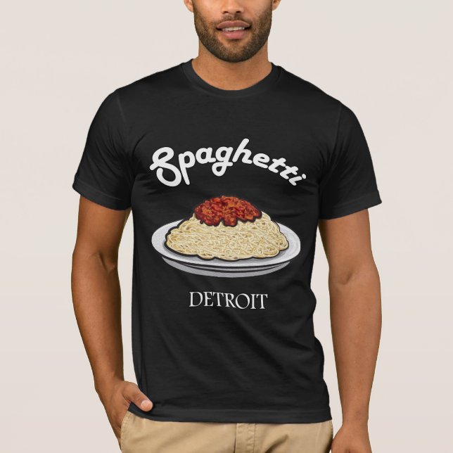 Camiseta Detroit espaghetti (Anverso)