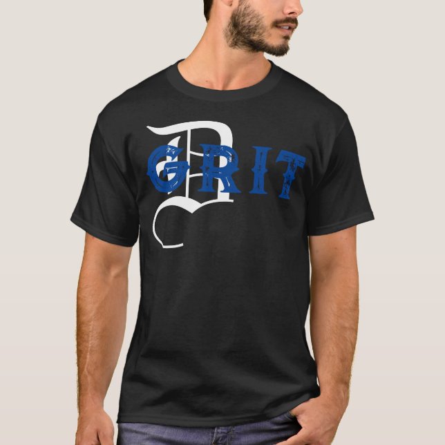 Camiseta Detroit Lions/Tigers GRIT (Anverso)