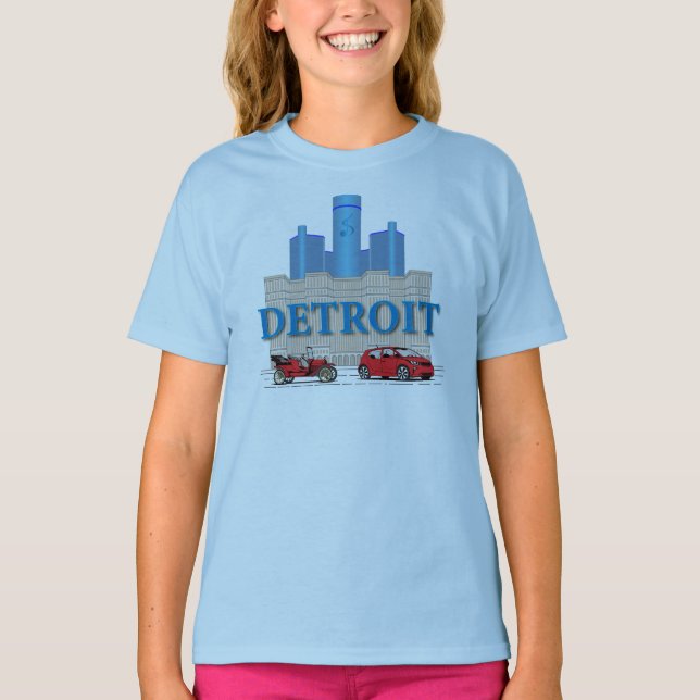 Camiseta Detroit Michigan (Anverso)