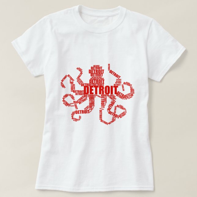Camiseta Detroit Octopus (Diseño del anverso)