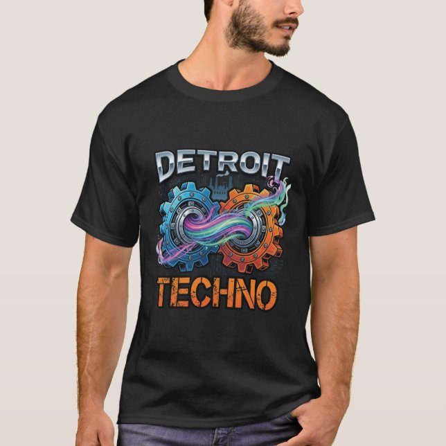 Camiseta Detroit Techno (Anverso)