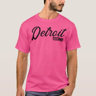 Camiseta Detroit Techno - Classic Vintage Edm Rave Dj Gift