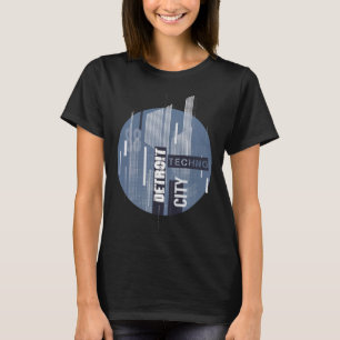 Camiseta Detroit Techno Music 88 Original Retro Techno Hous