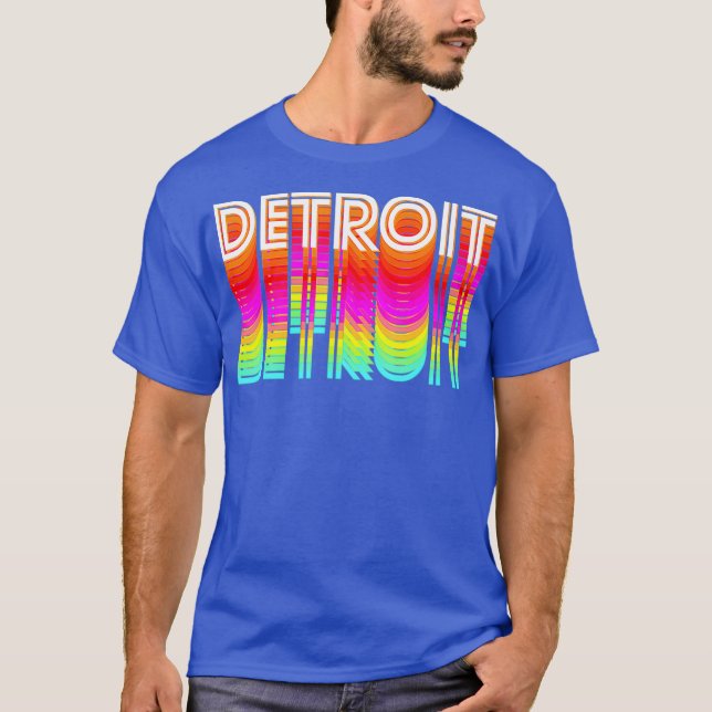 Camiseta Detroit Techno Shirt EDM Rave DJ Clothing (Anverso)