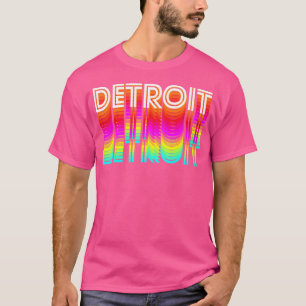 Camiseta Detroit Techno Shirt Edm Rave Dj Clothing Detroi