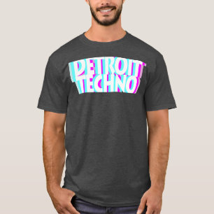 Camiseta DETROIT TECHNO Tshirt EDM House Music Raver
