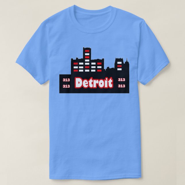 Camiseta Detroit TShirt 2 (Diseño del anverso)