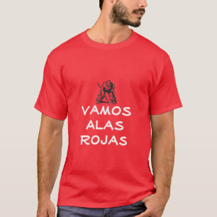 Camiseta Detroit Vamaos Alas Rojas