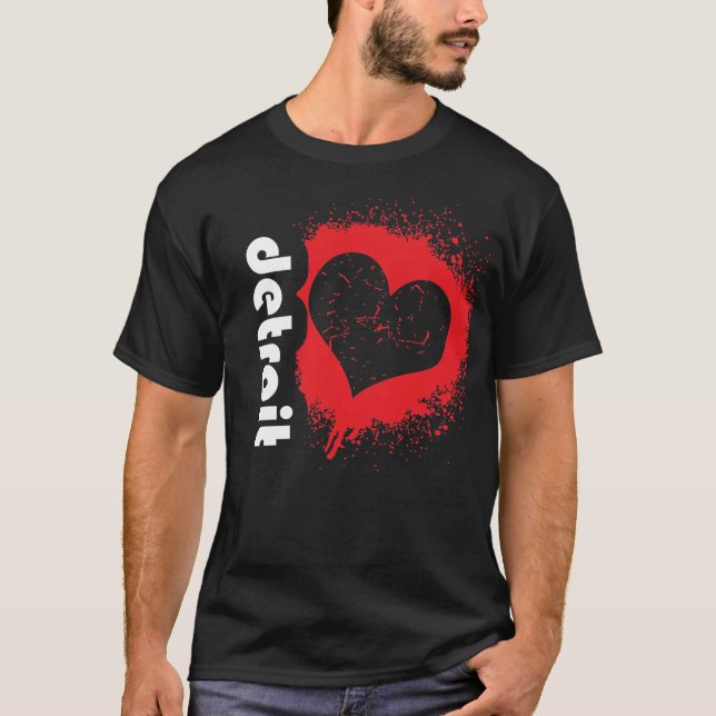 Camiseta detroitlove2-dark (Anverso)