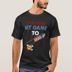Camiseta Detuve Mi Juego En Bang - El Video Funny Del 4 De