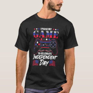 Camiseta Detuve Mi Juego Para Celebrar El 4 De J Independie