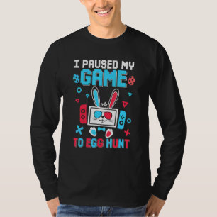 Camiseta Detuve Mi Juego Para La Semana Santa De La Caza De