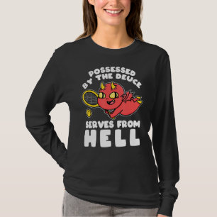 Camiseta Deuce De Tenis Sirve De Hell Cute Devil Tennis Pl