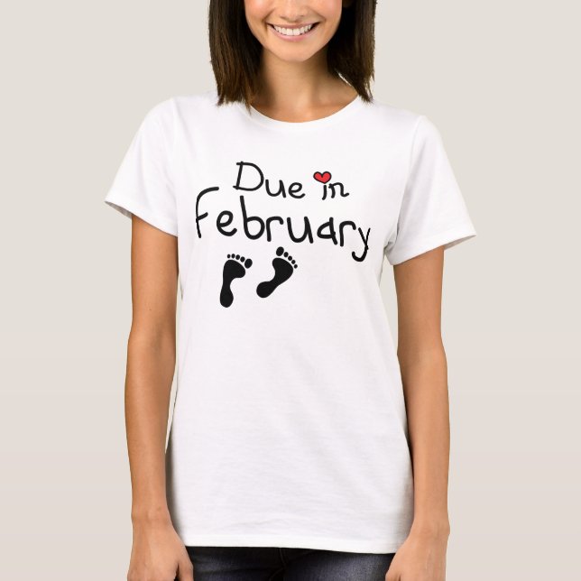 Camiseta Deuda en febrero (Anverso)