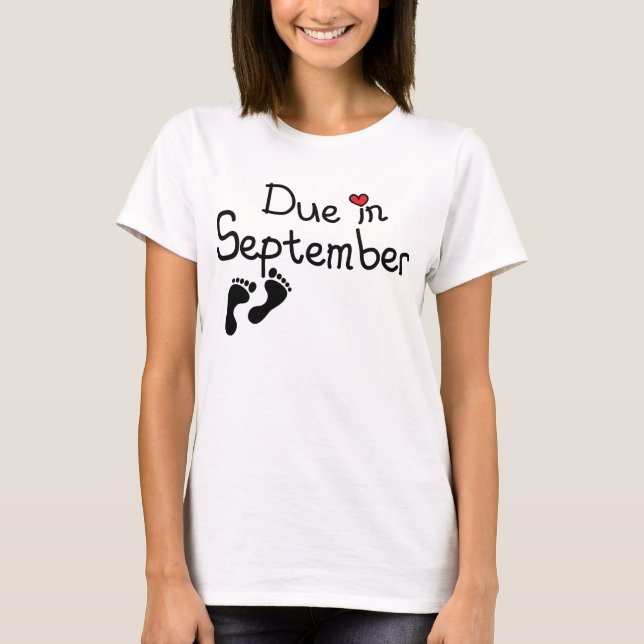 Camiseta Deuda en septiembre (Anverso)