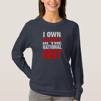 Camiseta Deuda nacional (oscura) - Personalizada