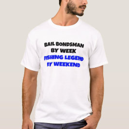 Camiseta Deudor de fianza de la leyenda de pesca
