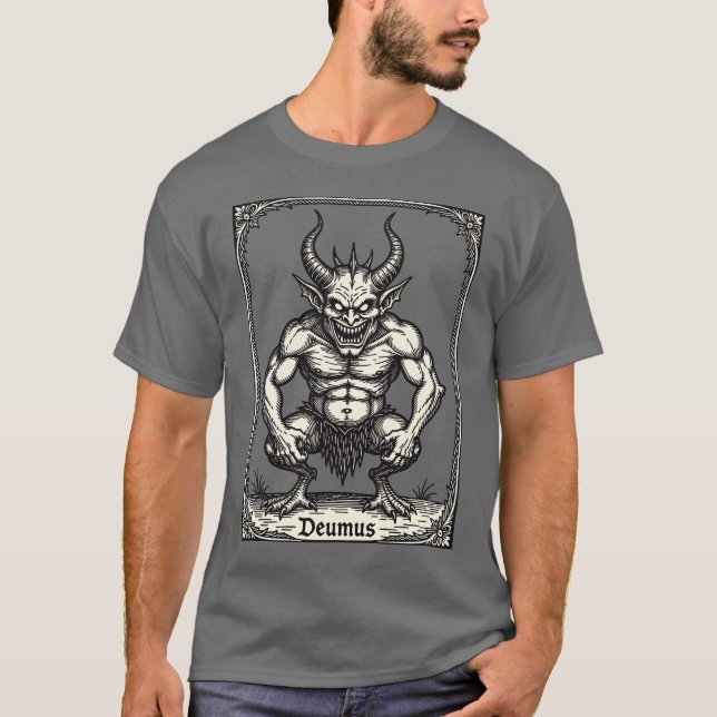 Camiseta Deumus Tiny Terror Gran Actitud (Anverso)