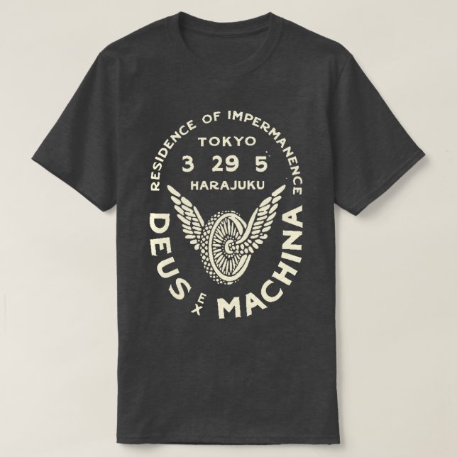 Camiseta Deus Ex Machina Tokyo (Diseño del anverso)