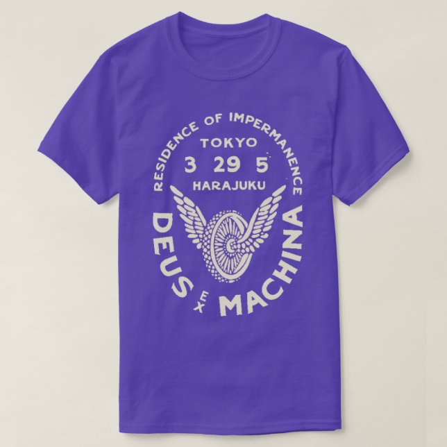 Camiseta Deus Ex Machina Tokyo (Diseño del anverso)