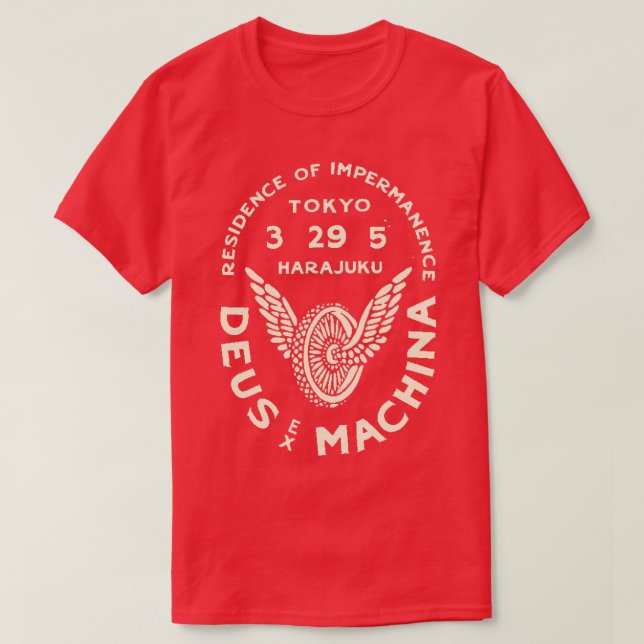 Camiseta Deus Ex Machina Tokyo (Diseño del anverso)