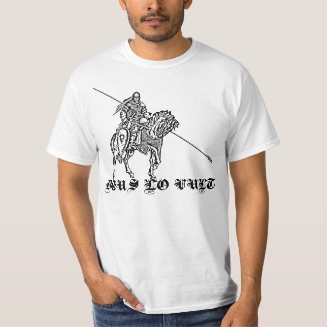Camiseta Deus lo Vult - dios lo quiere (Anverso)