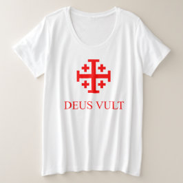 Camiseta Deus vult - orden del Santo Sepulcro