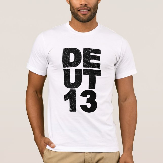 Camiseta DEUT MENS - Ningún otro dioses devuelve la camiset (Anverso)