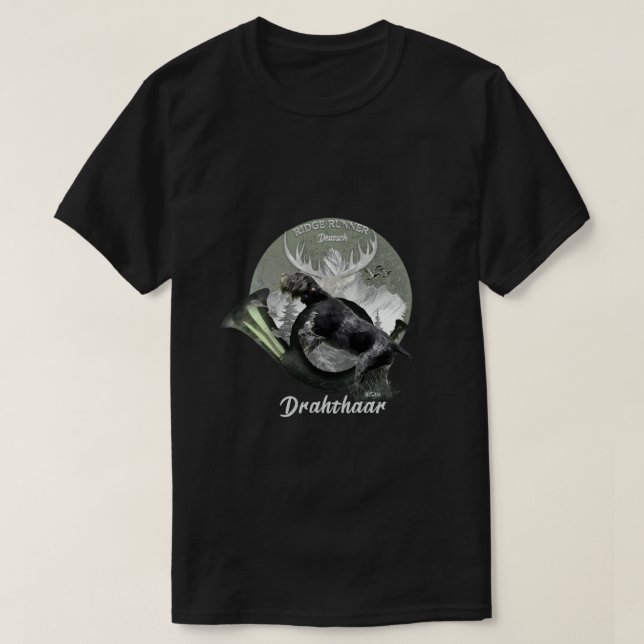 Camiseta Deutsch Drahthaar (Diseño del anverso)