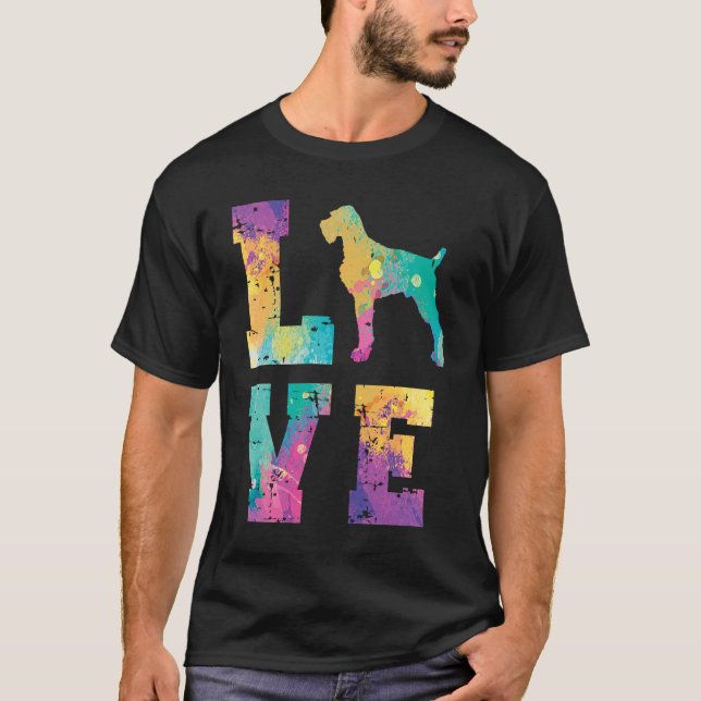 Camiseta Deutsch Drahthaar Love (Anverso)