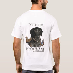 Camiseta Deutsch Drahthaar, un fantástico faisán y codorniz