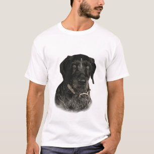 Camiseta Deutsch Drahthaar, un fantástico faisán y codorniz