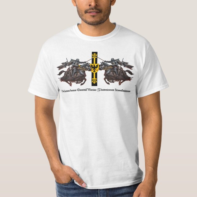 Camiseta Deutscher Orden Zwei Ritter (Anverso)
