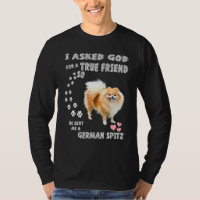 Deutscher Spitz Mom Fluffy Dog Dad Print Cute Germ