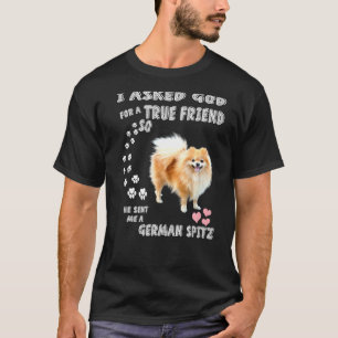 Camiseta Deutscher Spitz Mom Fluffy Dog Dad Print Cute Germ