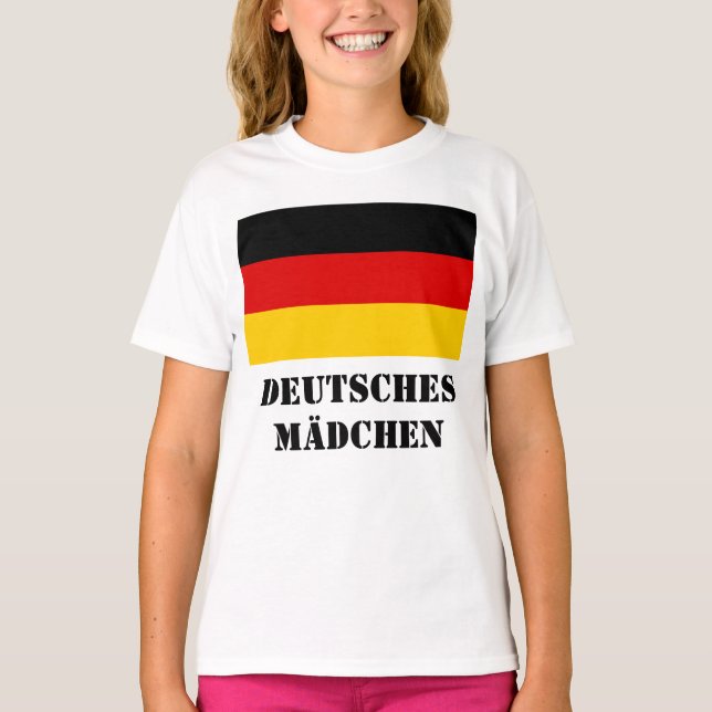 CAMISETA DEUTSCHES MÄDCHEN (Anverso)