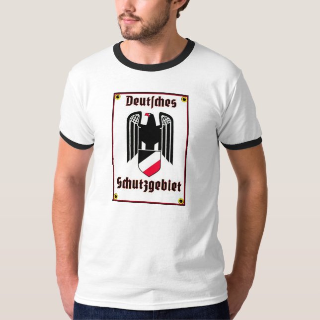 Camiseta Deutsches Schutzgebiet (Anverso)