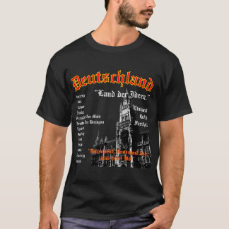 Camiseta Deutschland 7-7-2008 t del negro