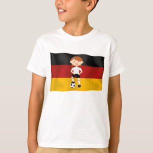Camiseta Deutschland Alemania Fußball Mädchen 3