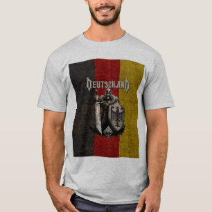Camiseta Deutschland, Bandera de Alemania, Guerrero alemán