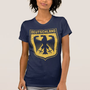 Camiseta Deutschland Eagle - escudo de armas alemán