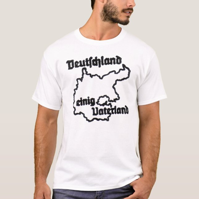 Camiseta Deutschland Einig Vaterland (Anverso)