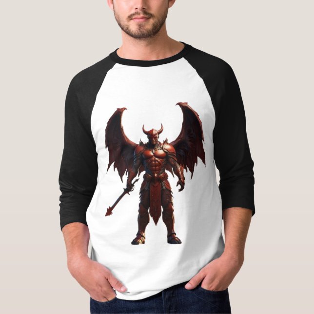 Camiseta Devil Angel Guardian (Anverso)